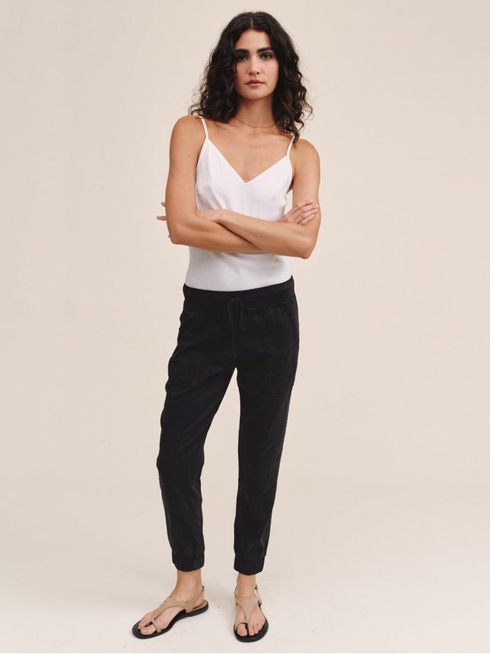 Bella Dahl Pocket Jogger - Vintage Black